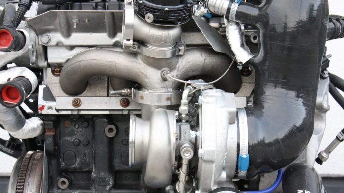 TFSI Abgaskrümmer VBand