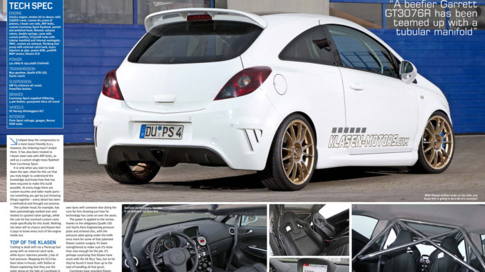 500 PS Klasen Corsa D OPC im Komplettumbau und 309km/h